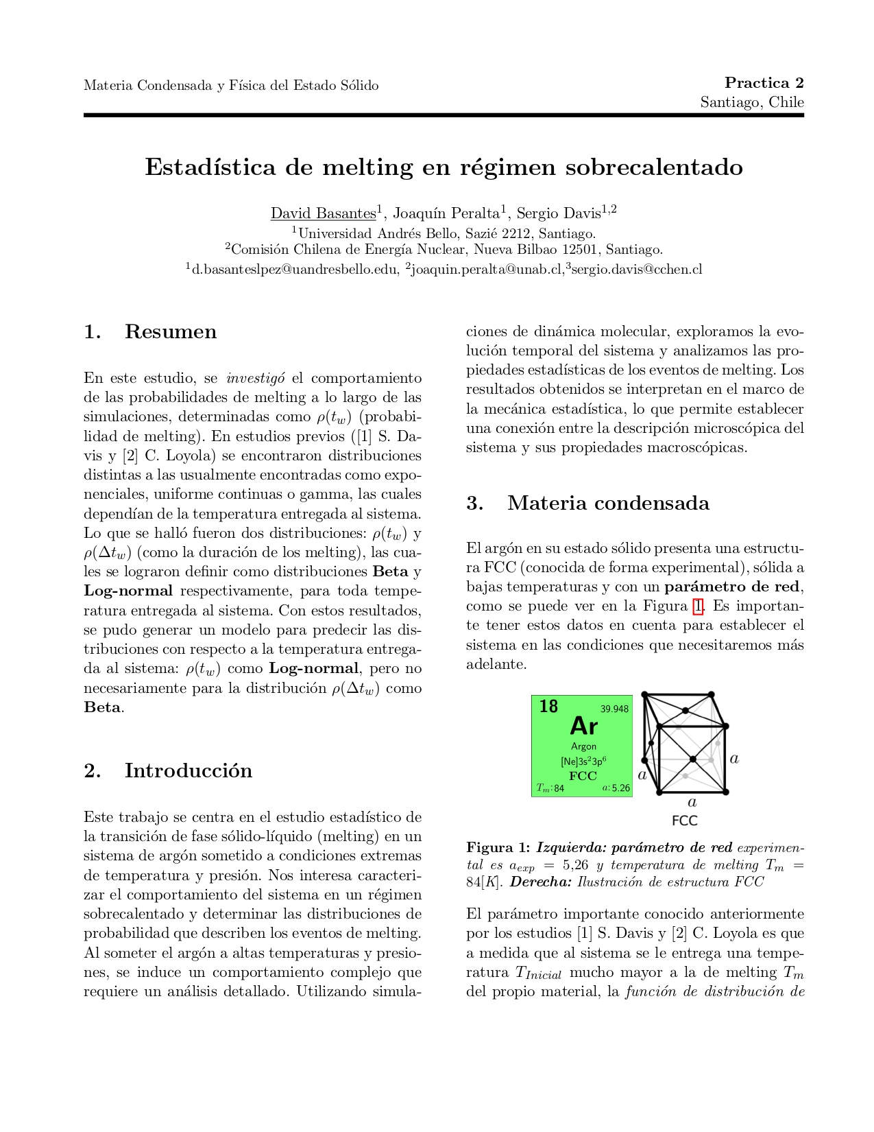 Análisis experimental en CCHEN: Validación de modelos físicos con resultados de laboratorio